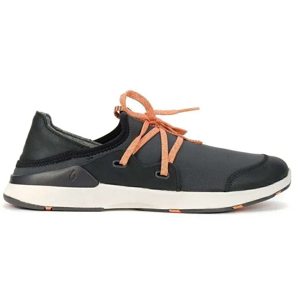 OluKai Women’s Miki Li’ Pavement/Black Quick-Drying Outdoor Shoes Size 11